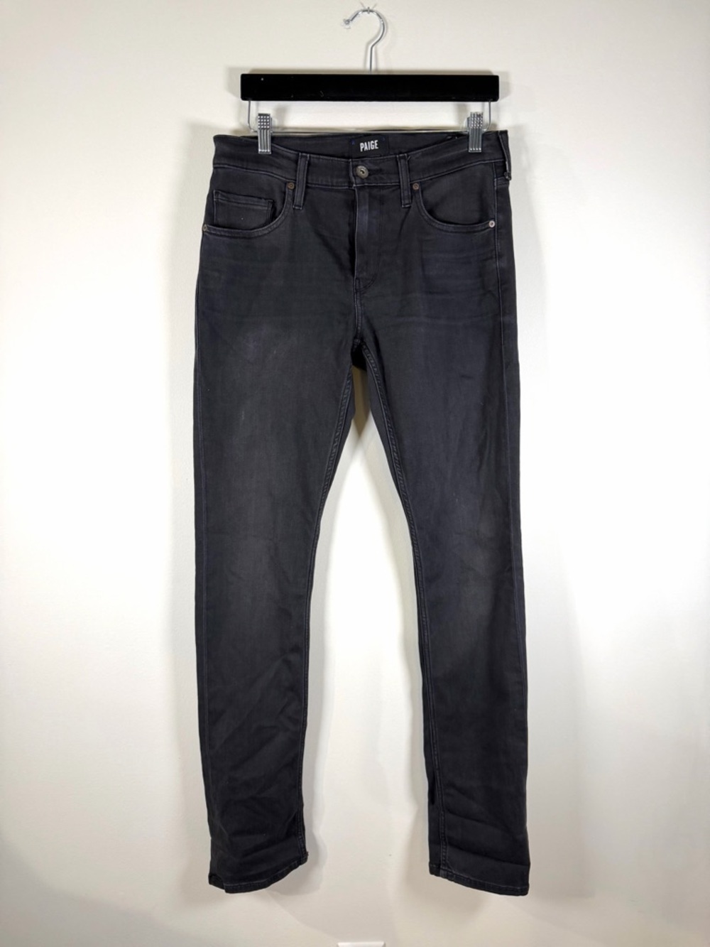 PAIGE Women’s Skinny Jeans in Washed Black